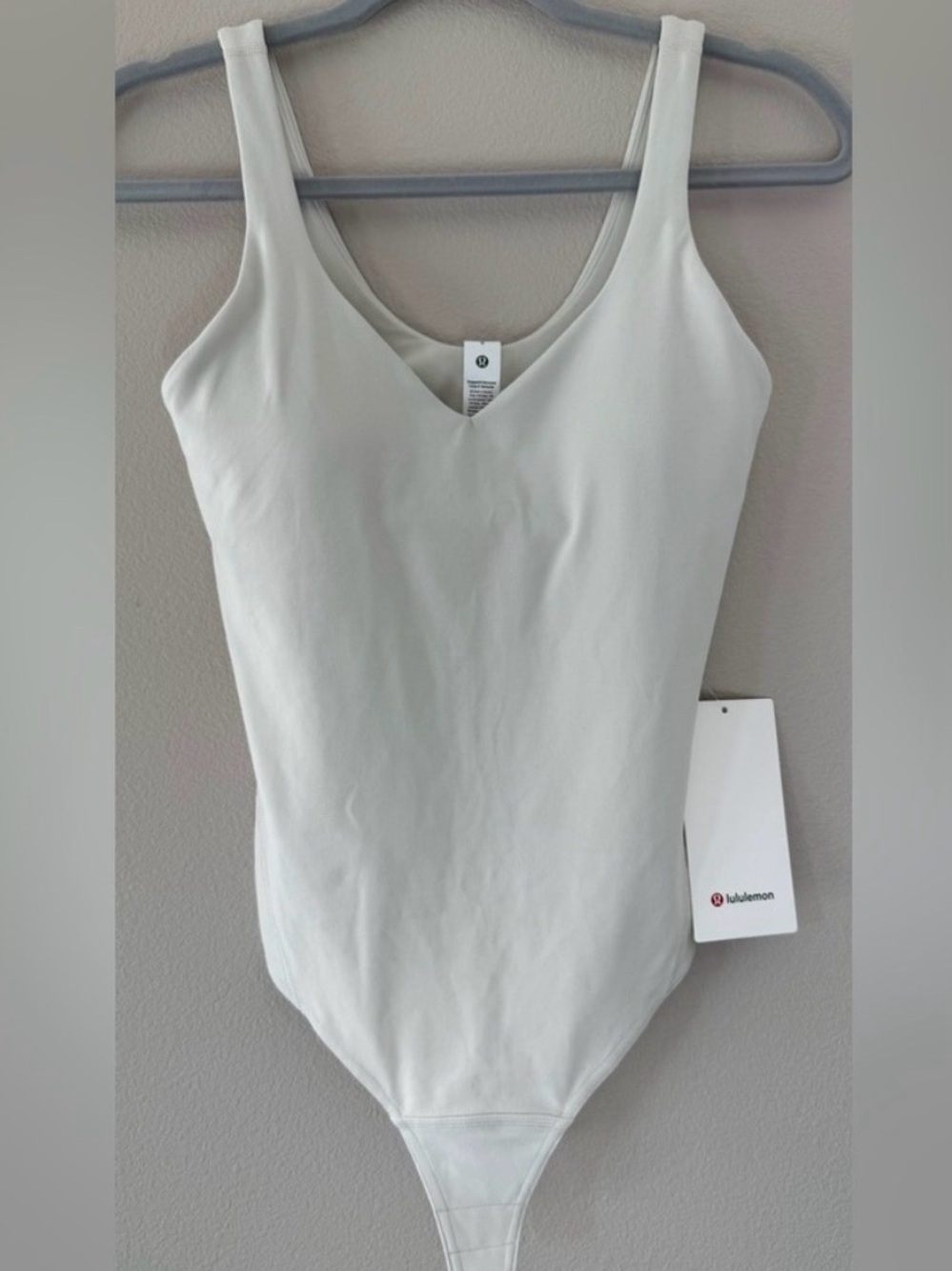 NWT Lululemon Align Bodysuit Size 6 Bone